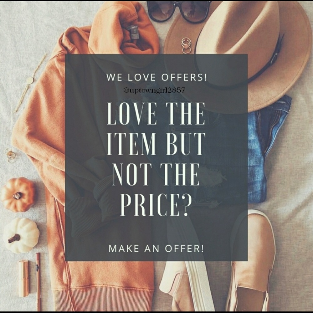 Reasonable offers accepted!